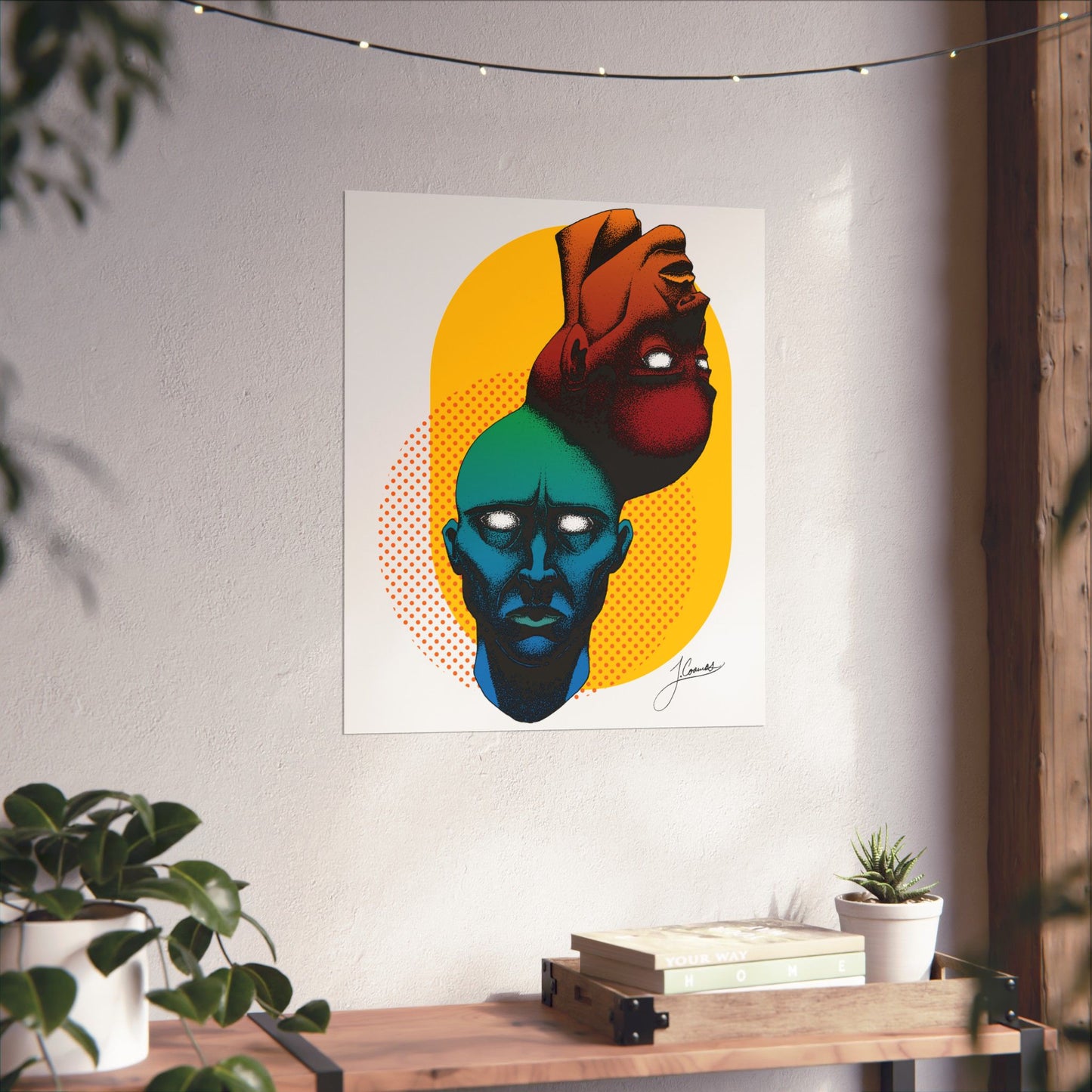 Like Minds, Different Paths, Color Variation #1