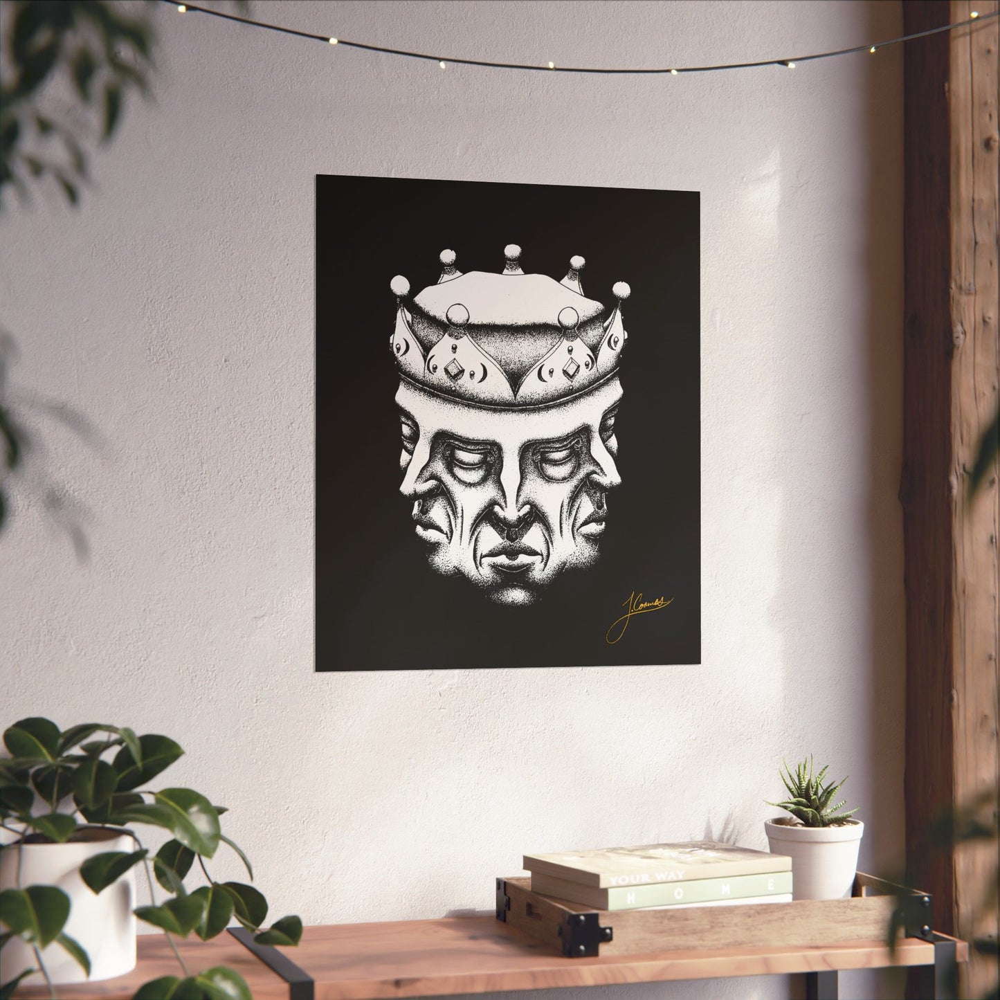 We Three Kings, Black & White in the Shadows