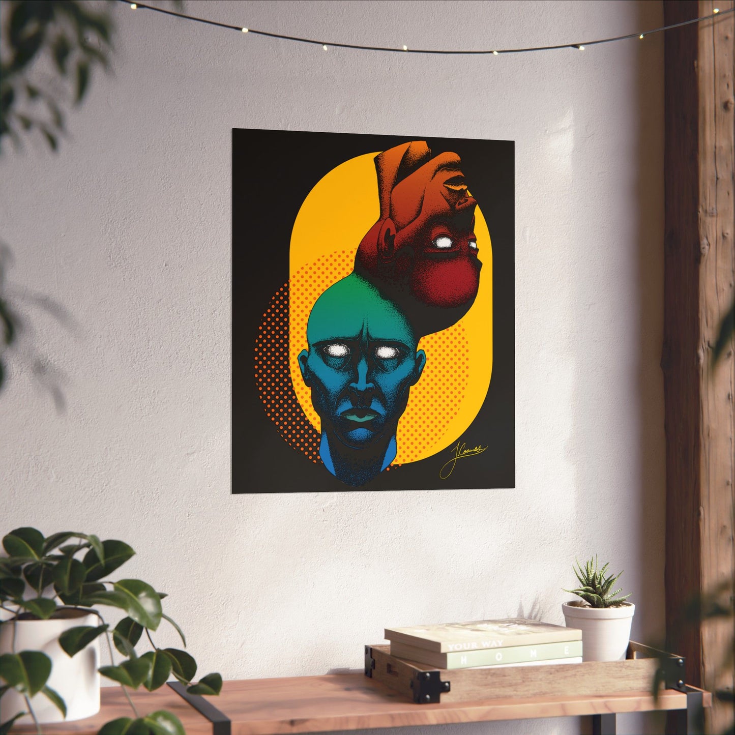 Like Minds, Different Paths, Color Variation #2