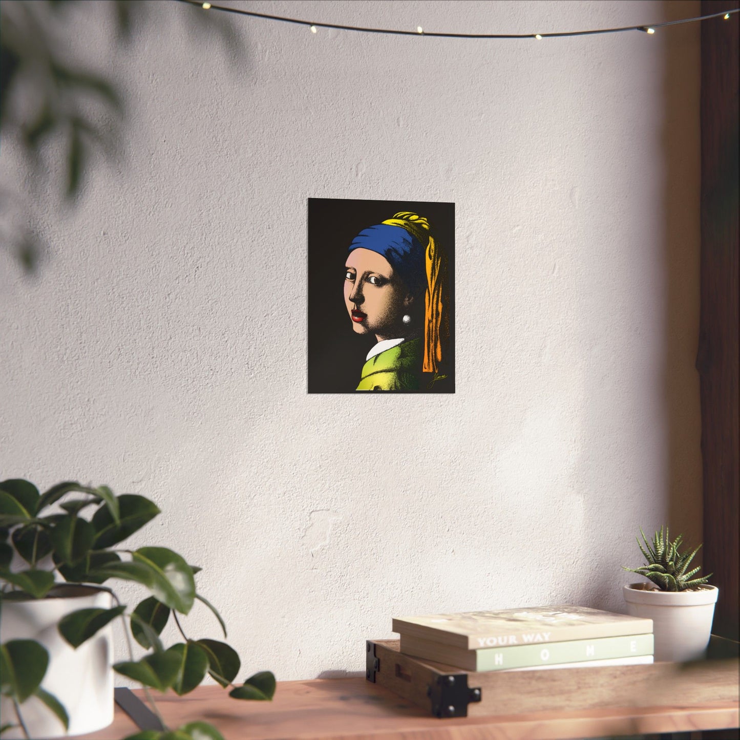 Girl With Pearl Earrings, Color