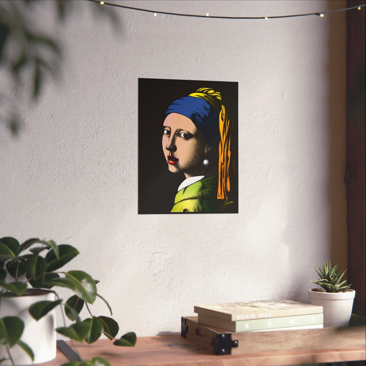 Girl With Pearl Earrings, Color